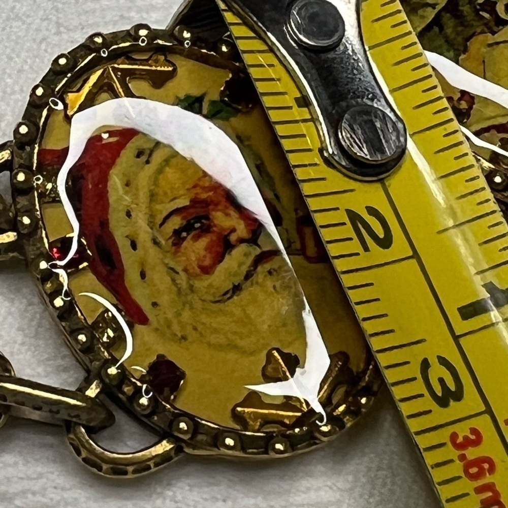 MAXIMAL ART by John Wind Vintage Christmas Theme Charm Bracelet - Picture 6 of 7
